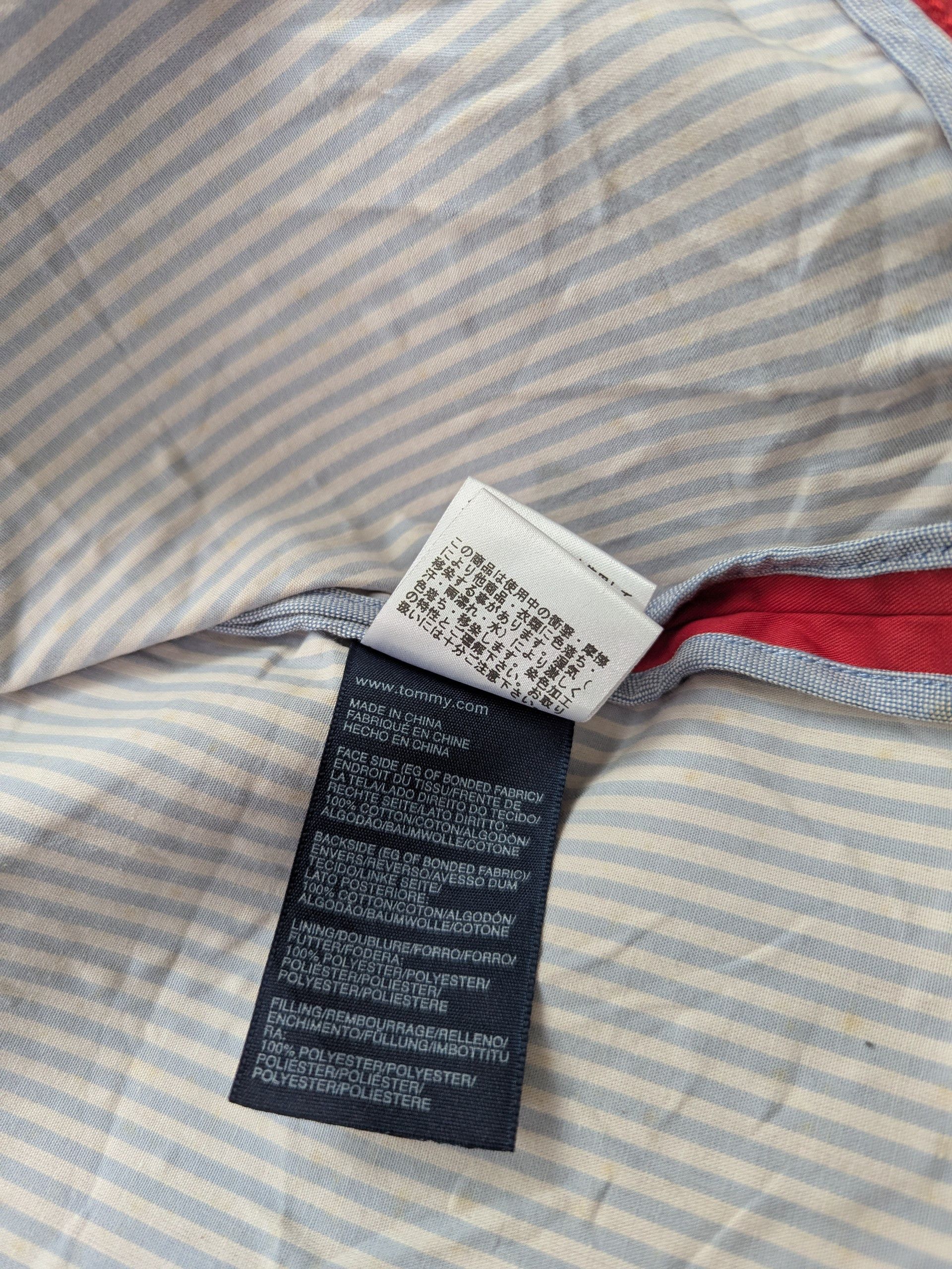 Tommy Hilfiger × Vintage Tommy Hilfiger Trench Coat Red Women Size S / US 4 / IT 40 - 14 Thumbnail