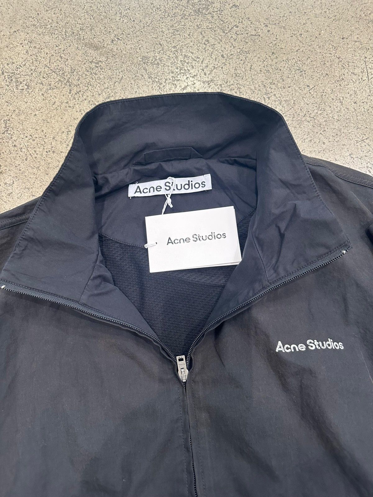 Acne Studios ACNE STUDIOS - Logo Zipper Jacket Black Size US L / EU 52-54 / 3 - 3 Thumbnail