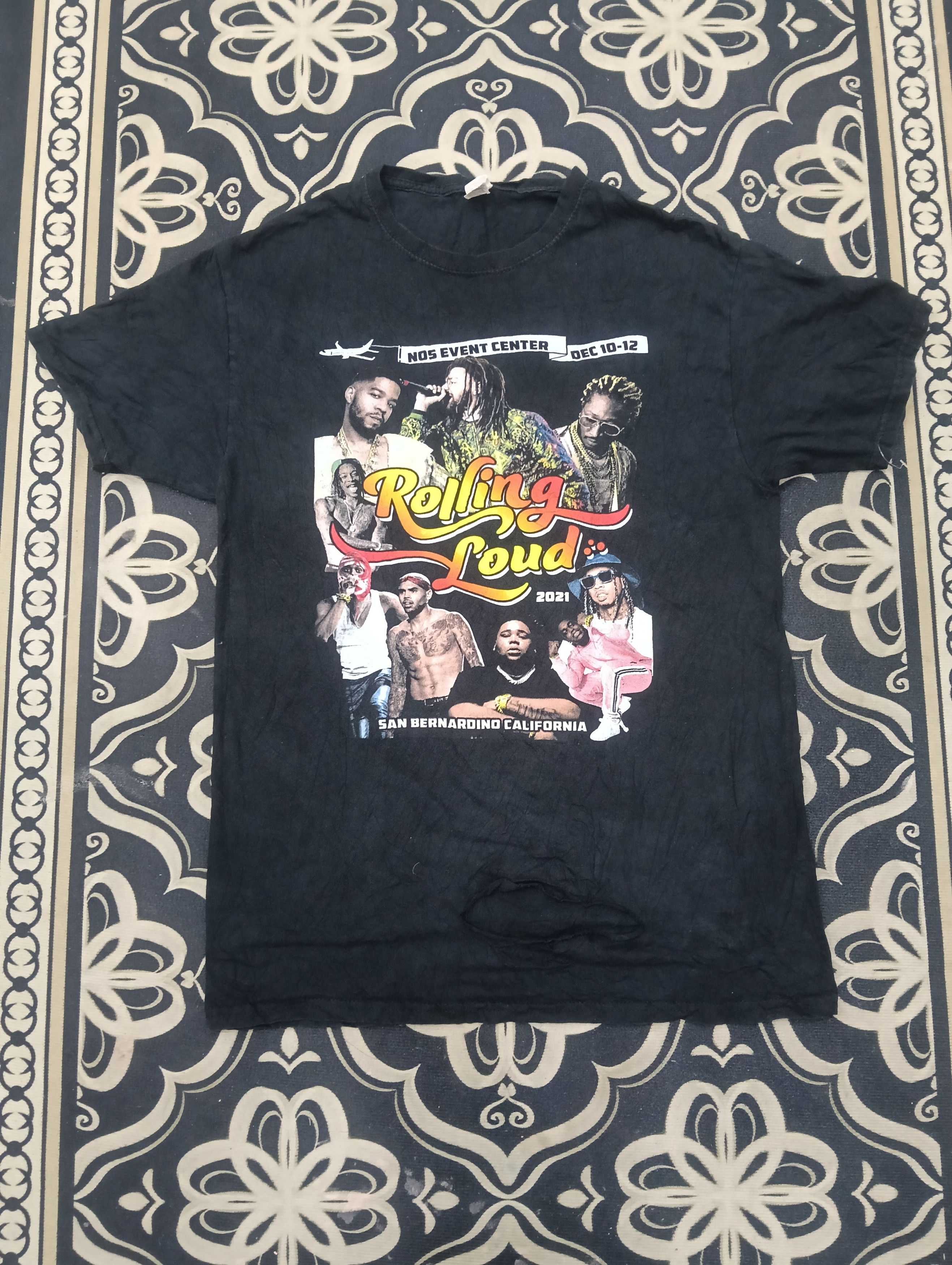 Rap Tees Famous Rapper/Hiphop Singer Tee Size US M / EU 48-50 / 2 - 3 Thumbnail