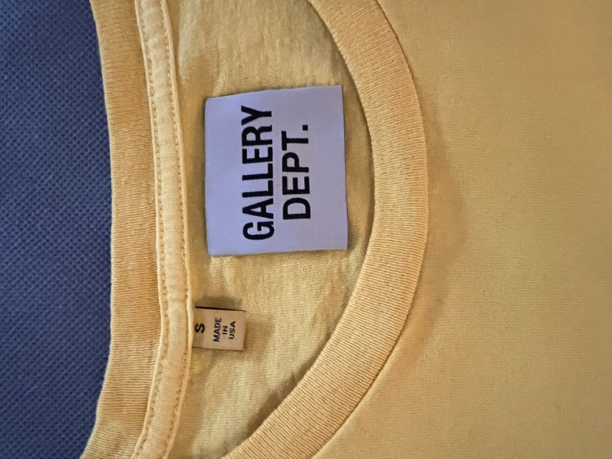Gallery Dept. GALLERY DEPT YELLOW T-SHIRT Size US S / EU 44-46 / 1 - 2 Thumbnail