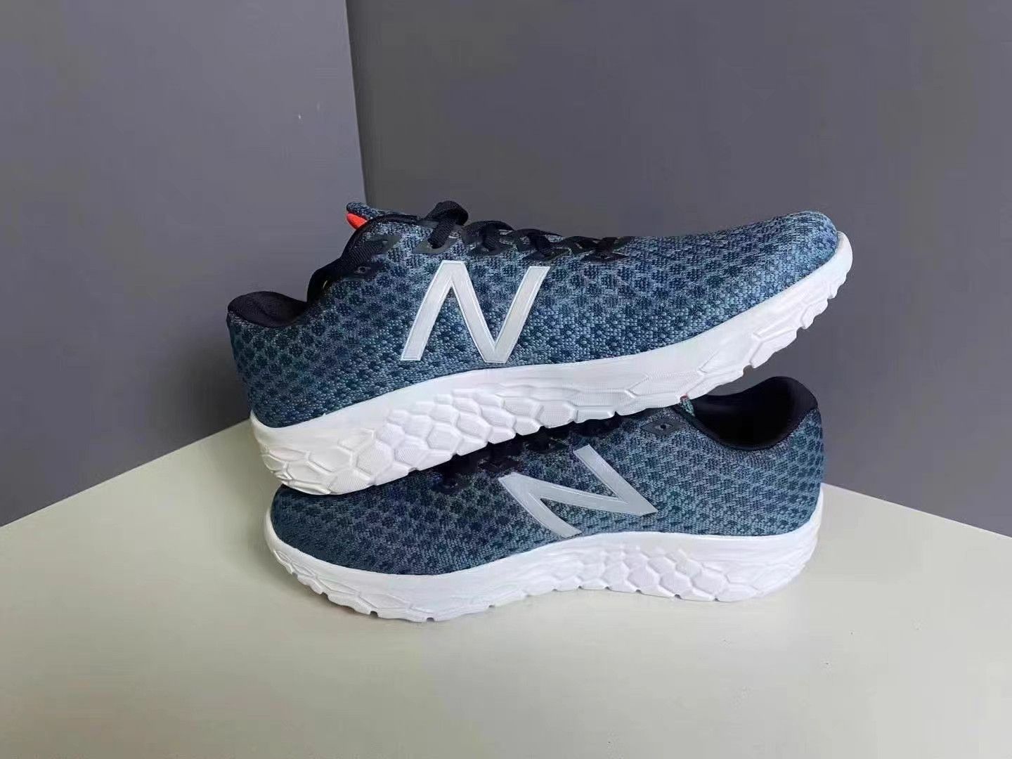 New Balance New Balance Fresh Foam Beacon Blue/Silver Running Shoes K15 Size US 12 / EU 45 - 5 Thumbnail