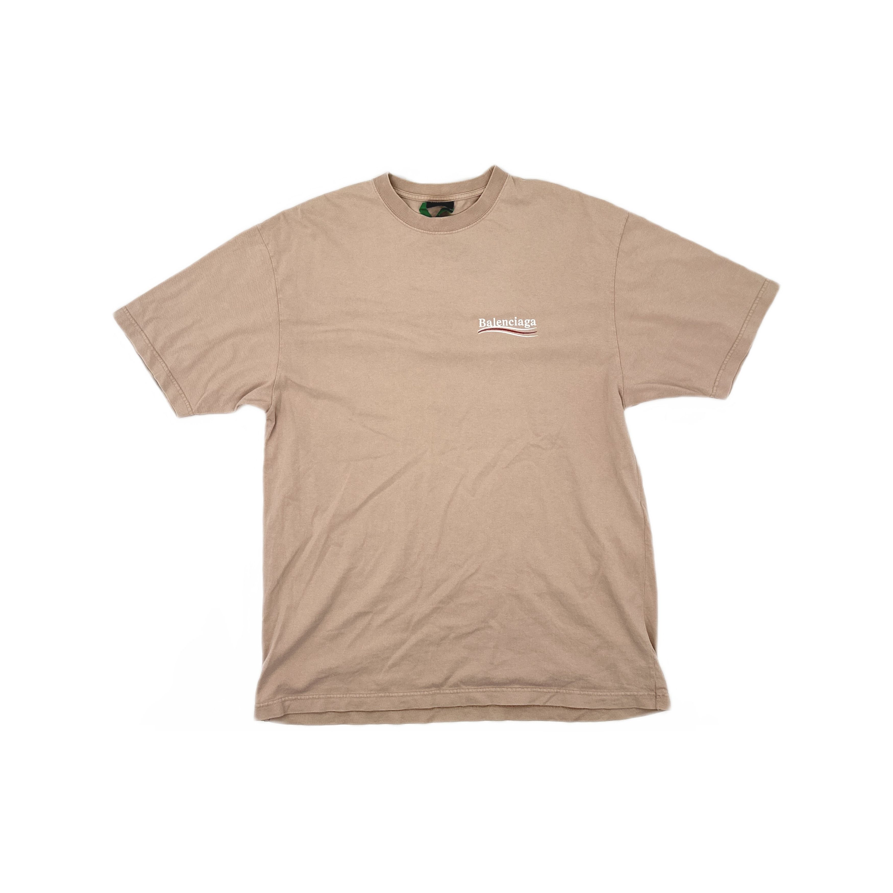Balenciaga Balenciaga Wave Logo T-Shirt Size S Size S / US 4 / IT 40 - 1 Thumbnail