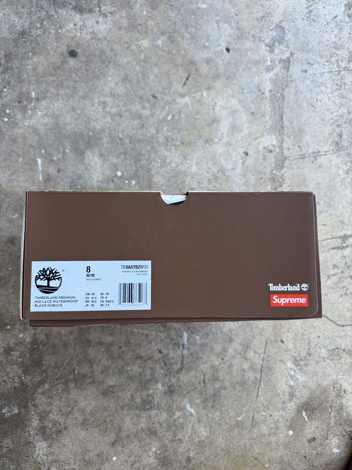 Supreme × Timberland Supreme FW 25 Black Patchwork Timberland boots Size US 8 / EU 41 - 7 Thumbnail