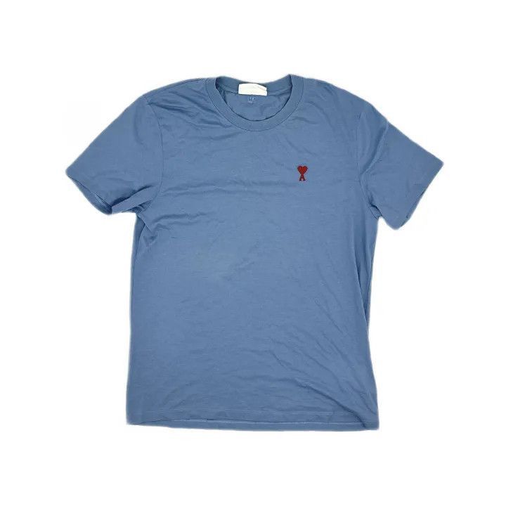 AMI AMIPARIS Casual Heart Embroidered Short Sleeve Tee -2507 Size US XL / EU 56 / 4 - 2 Thumbnail
