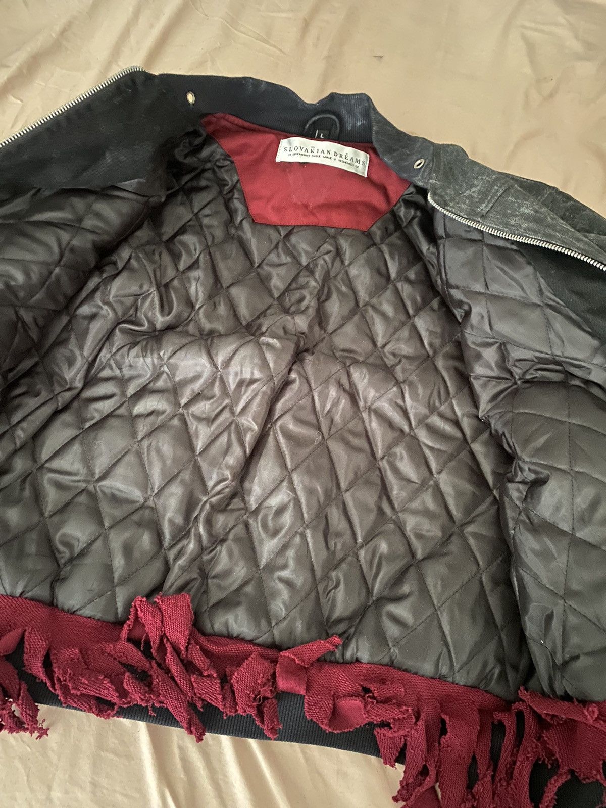 Other AW25 'Roztrhané' Black Bomber Jacket Size US L / EU 52-54 / 3 - 8 Thumbnail