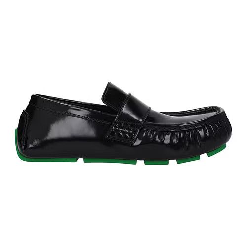 image of Bottega Veneta Ob1O1E0324 Loafers In Black, Men's (Size 8)