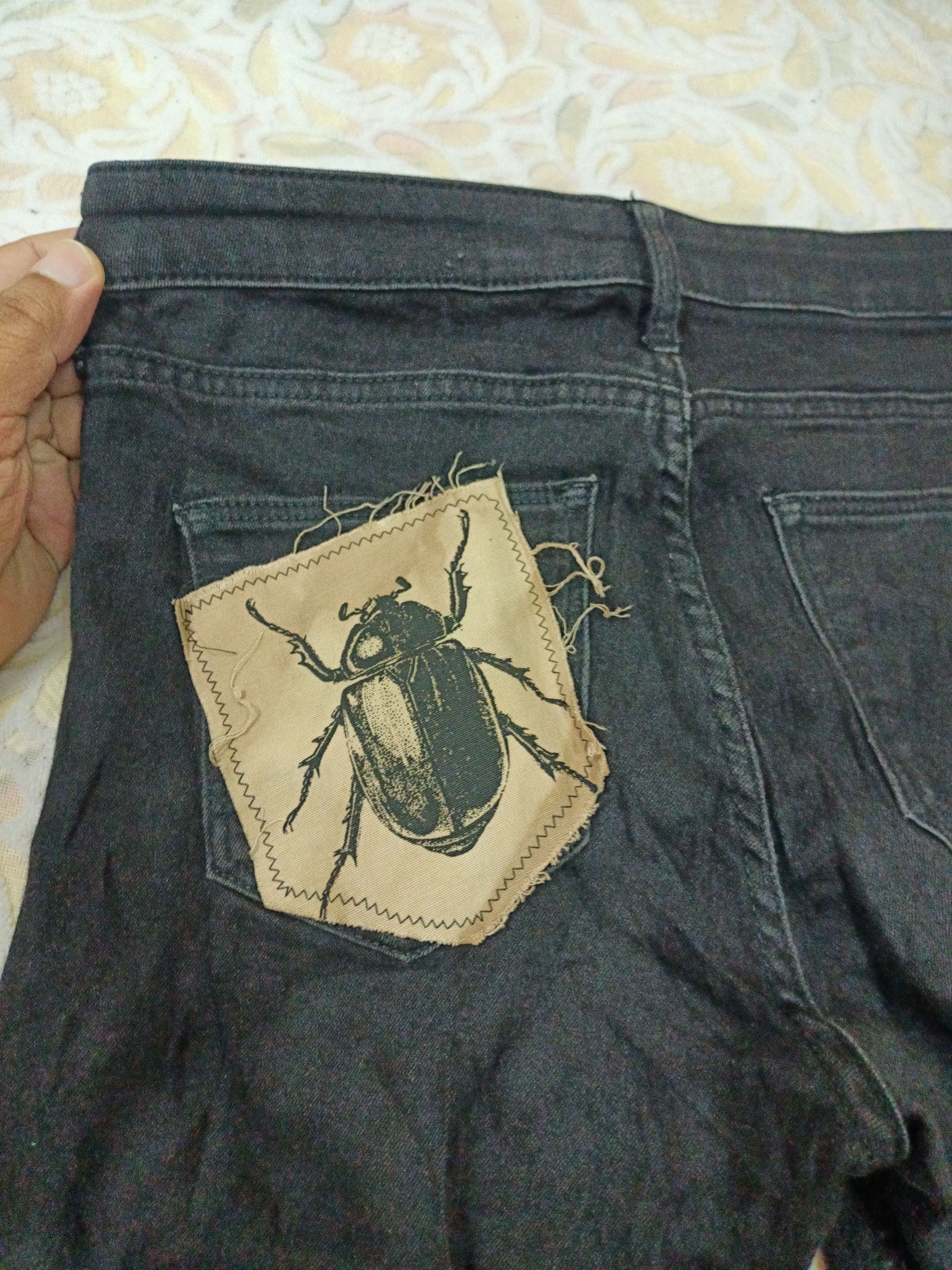 Other Rare custom korrupt label patch skinny ankle jeans Size US 30 / EU 46 - 11 Thumbnail