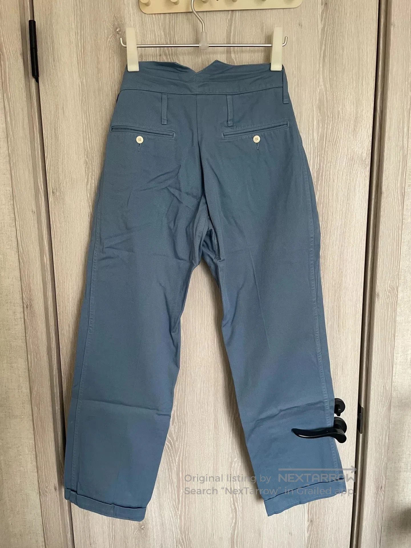 Visvim visvim HAKAMA Blue Cotton Pants. Size US 26 / EU 42 - 3 Thumbnail