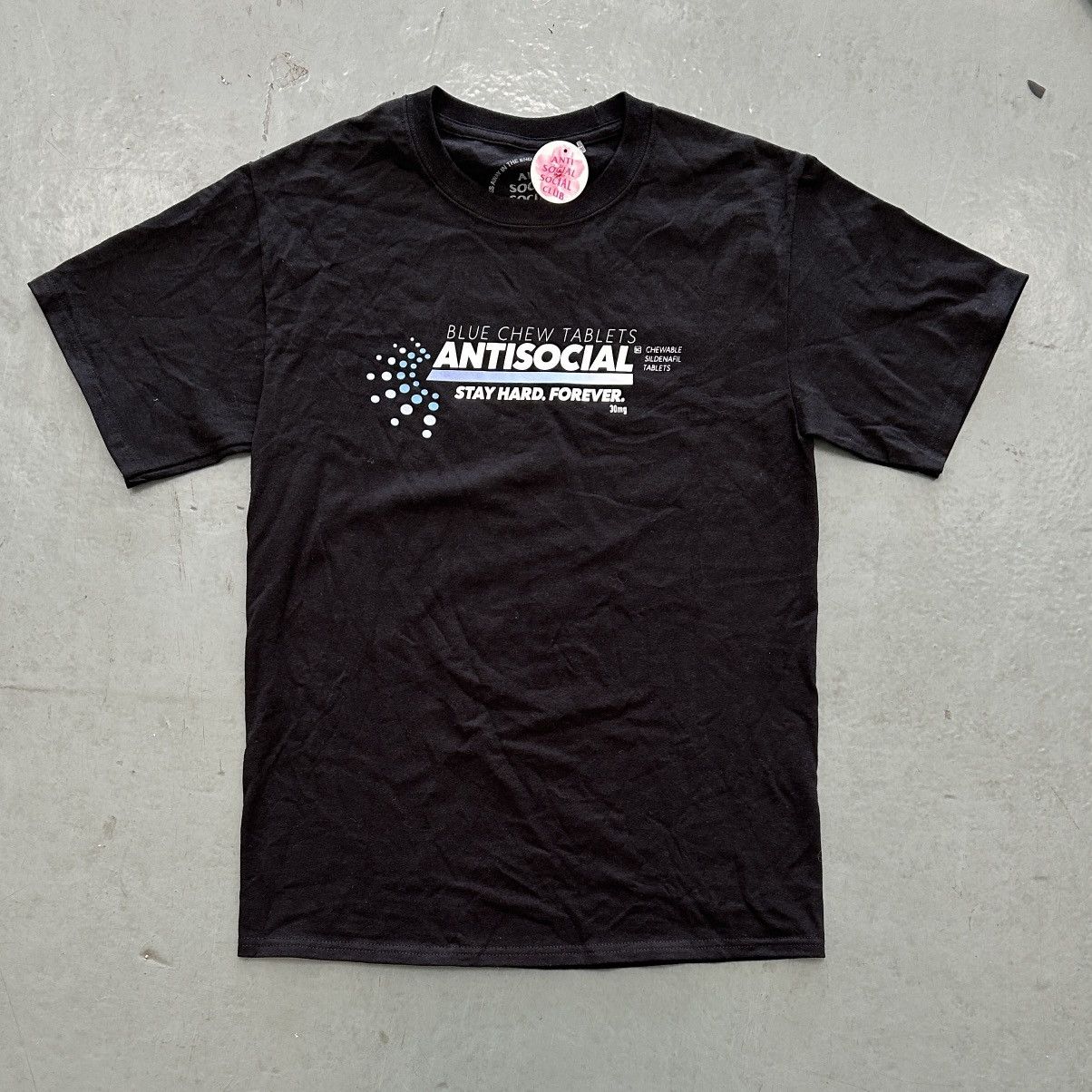 Anti Social Social Club Antisocial stay hard forever short sleeve Size US S / EU 44-46 / 1 - 1 Thumbnail