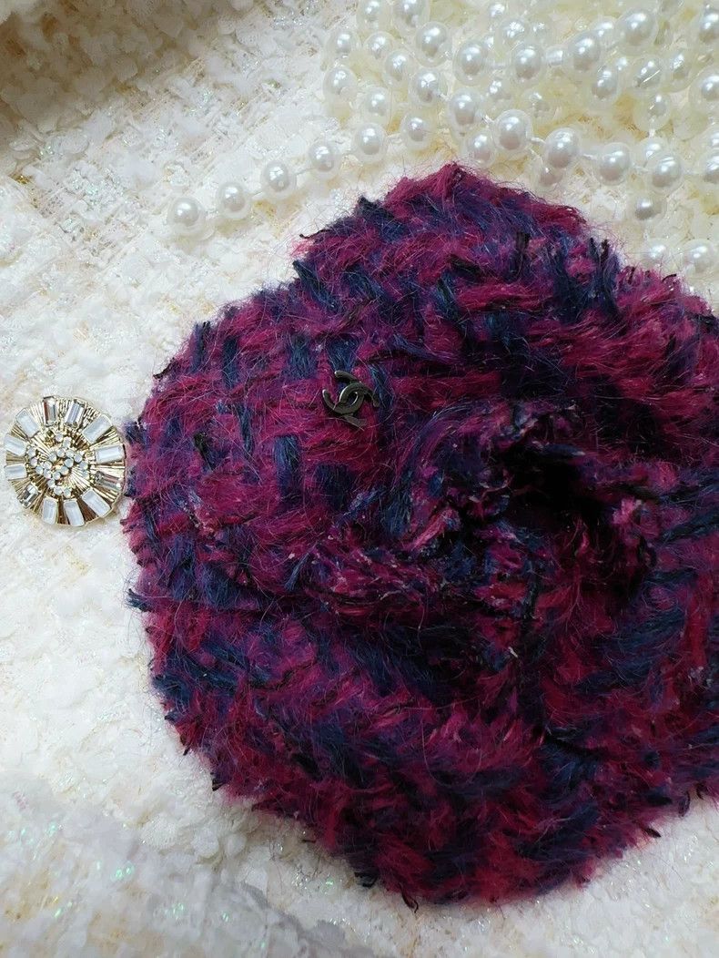 Chanel Chanel Camellia Brooch Purple Size ONE SIZE - 4 Thumbnail