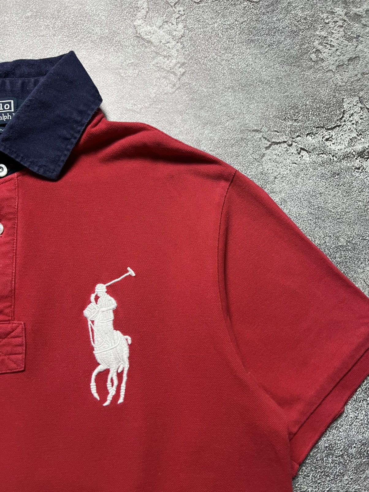 Polo Ralph Lauren Vintage Ralph Lauren Striped Chief Keef Big Pony Logo T-Shir Size US M / EU 48-50 / 2 - 5 Thumbnail