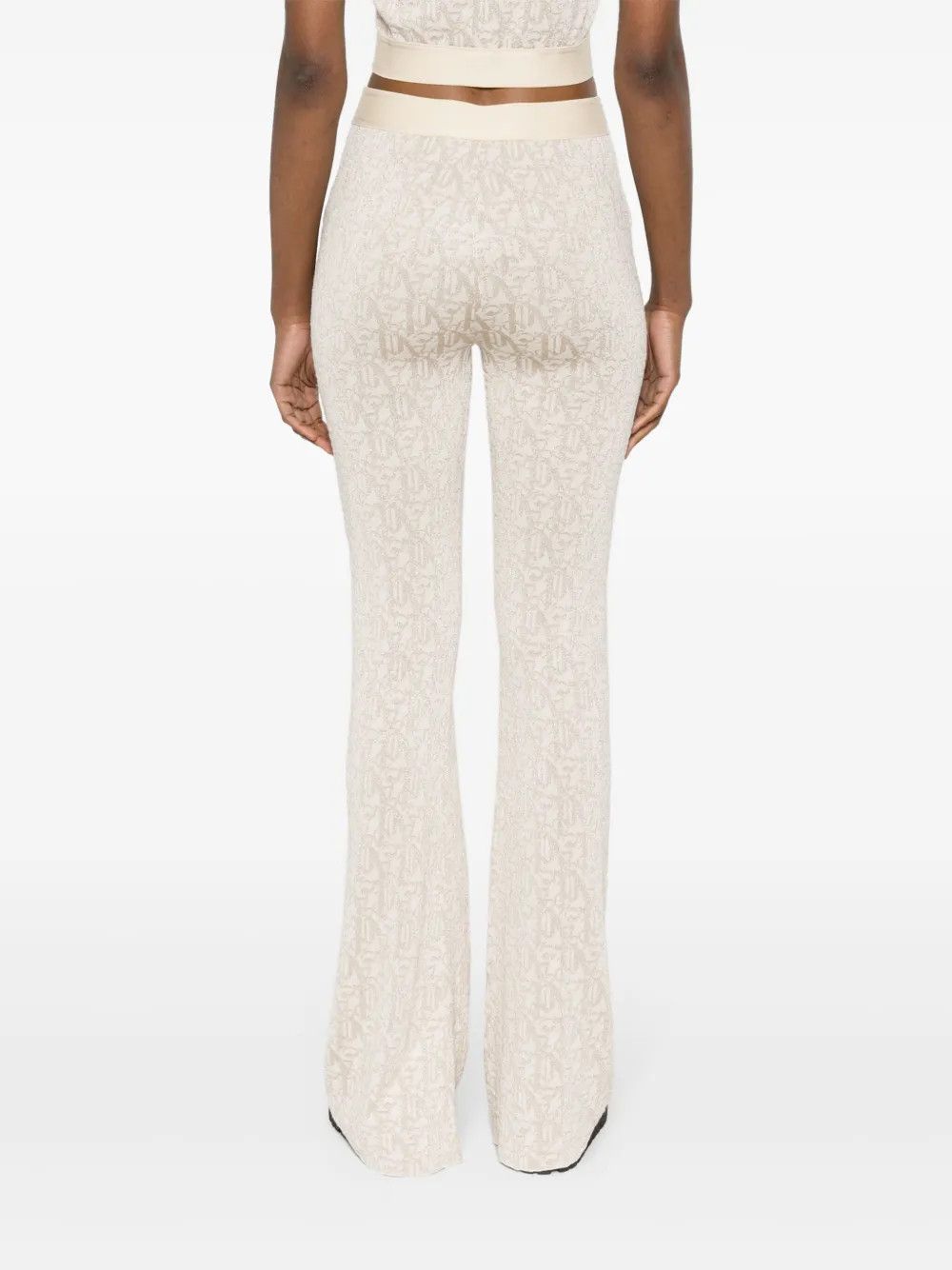Palm Angels o1y1125 Sweatpant in Beige Size 28" / US 6 / IT 42 - 3 Thumbnail