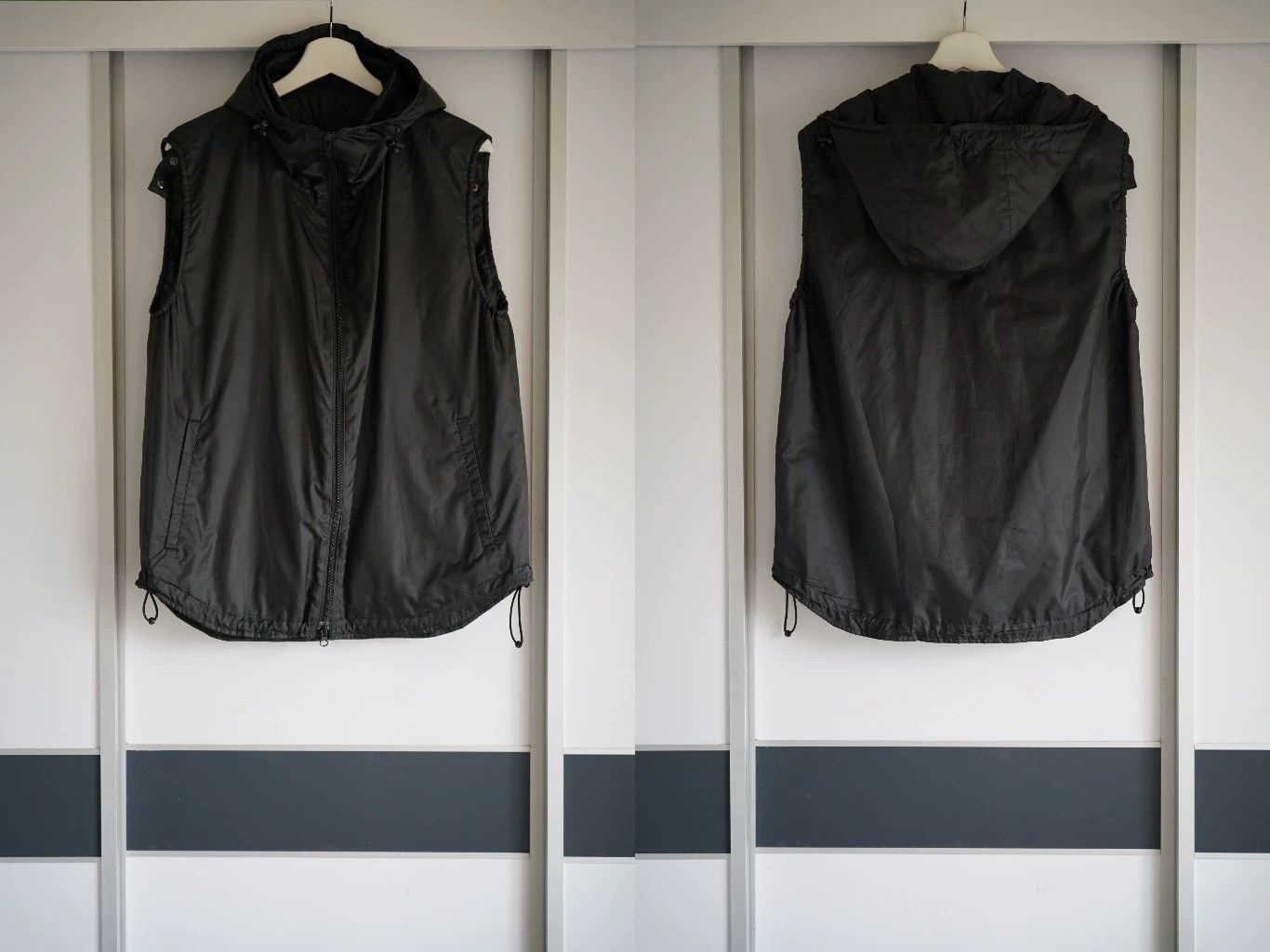Yohji Yamamoto Yohji Yamamoto 12AW PH 2in1 Hooded Blazer w/ Vest Size US M / EU 48-50 / 2 - 4 Thumbnail