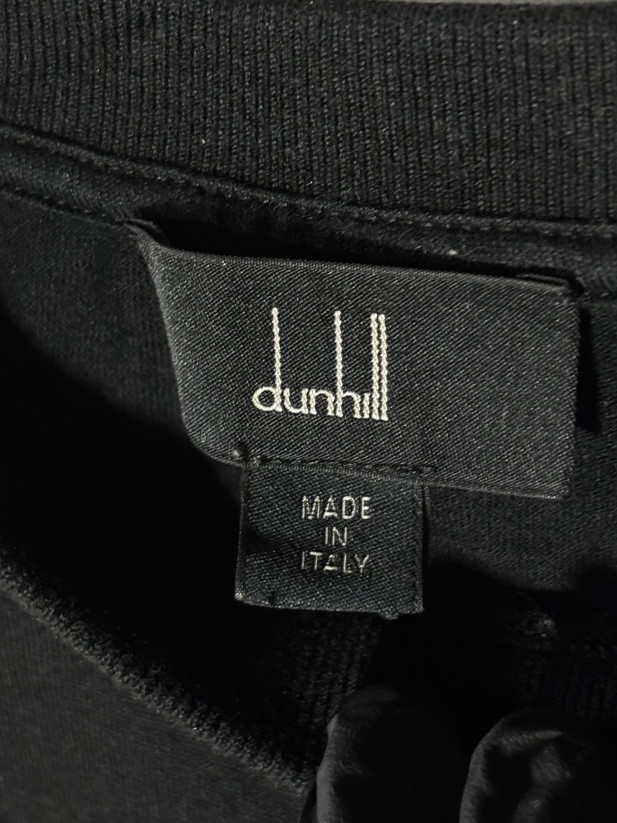 Diesel black Dunhill men's t-shirt featuring a stylized floral . Size US M / EU 48-50 / 2 - 7 Thumbnail