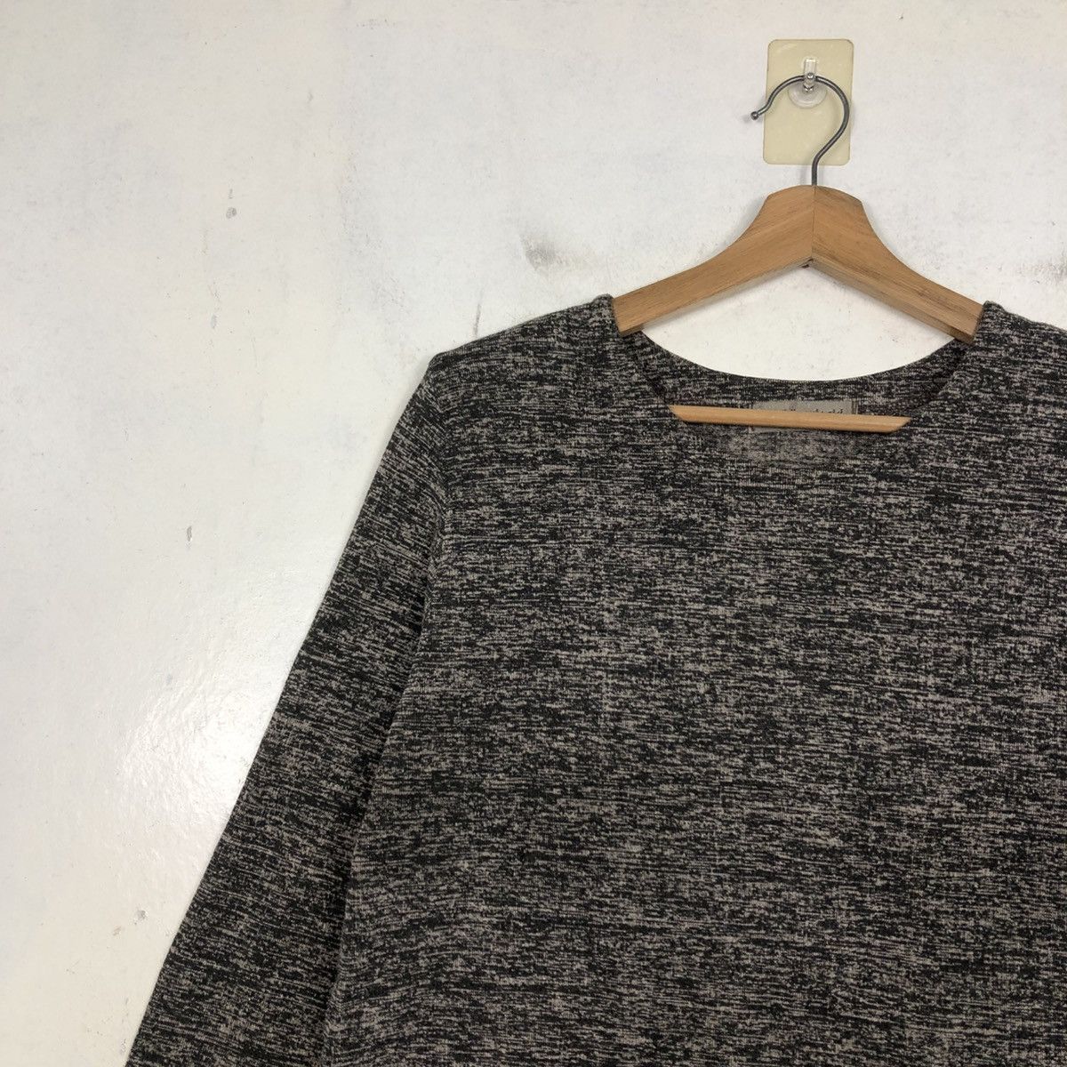 Issey Miyake 📌Long Sleeve Sweatshirt Sand Style Koibito Misaki Japan Size US M / EU 48-50 / 2 - 9 Thumbnail