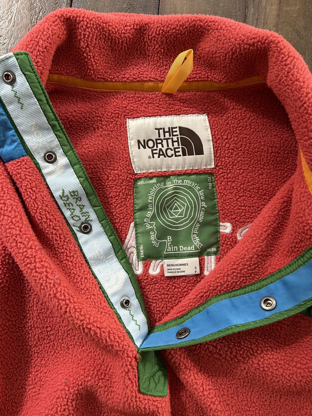 Brain Dead × The North Face Brain Dead X TNF 89 Placket Pullover Fleece Size US S / EU 44-46 / 1 - 4 Thumbnail