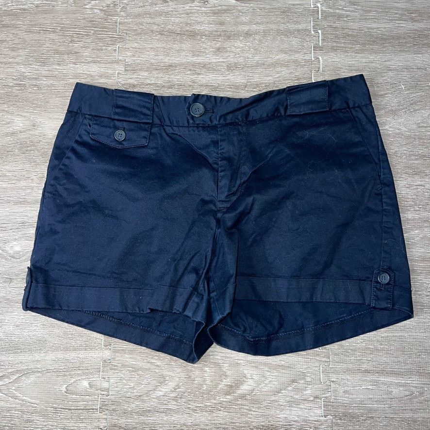 Banana Republic Banana Republic Women's Navy Blue Chino Shorts Size 8 Casual Size 30" / US 8 / IT 44 - 1 Thumbnail