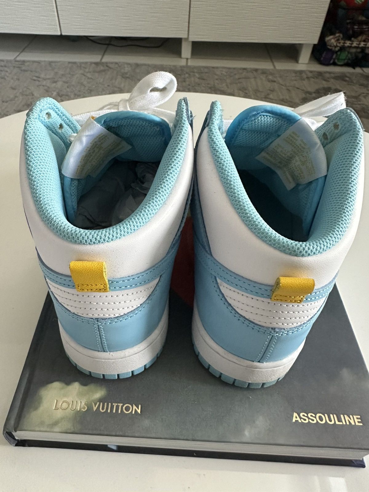 Nike Nike Dunk High “Blue Chill” Size US 9 / EU 42 - 7 Thumbnail
