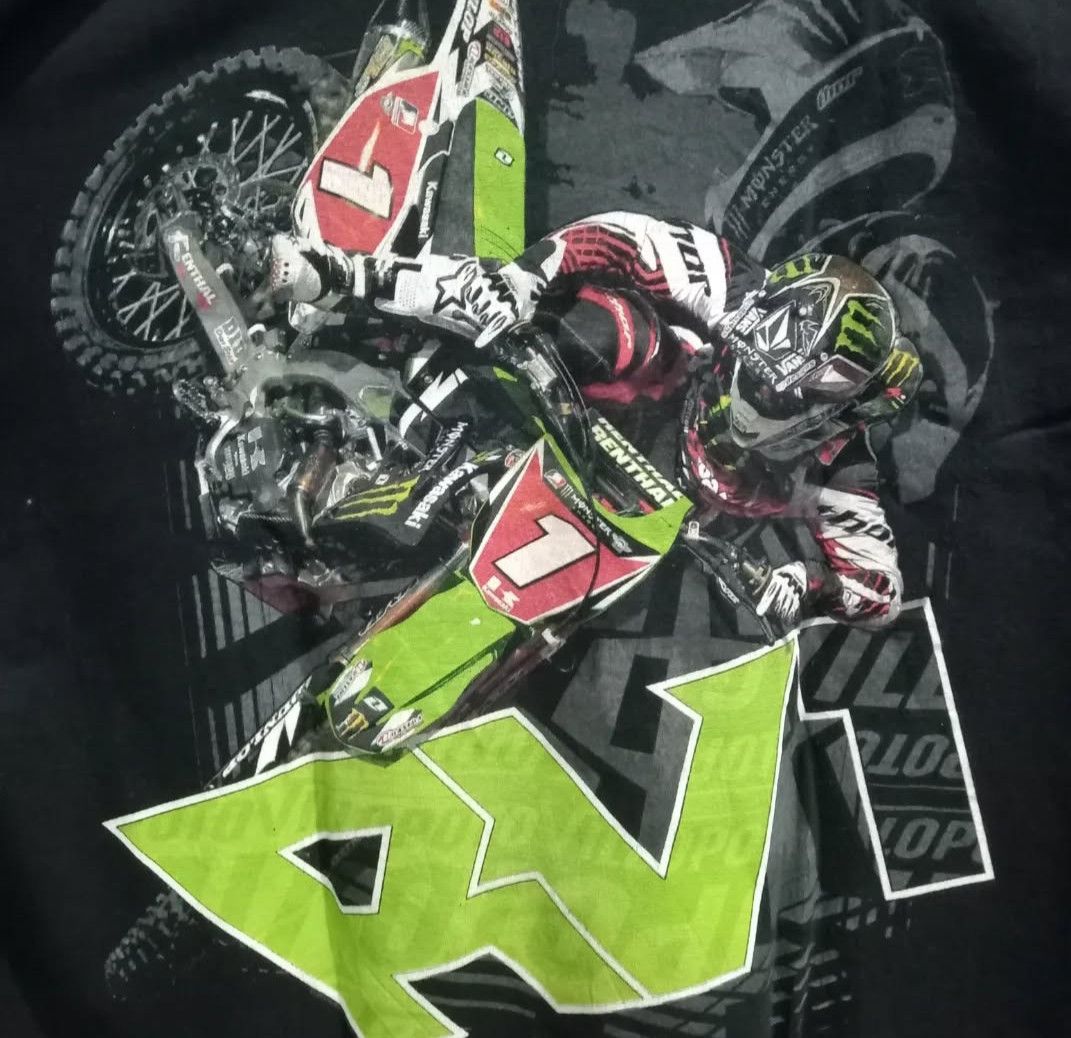 Vintage TSHIRT : RYAN VILLOPOTO 2013 - MOTOCROSS Size US XL / EU 56 / 4 - 5 Thumbnail