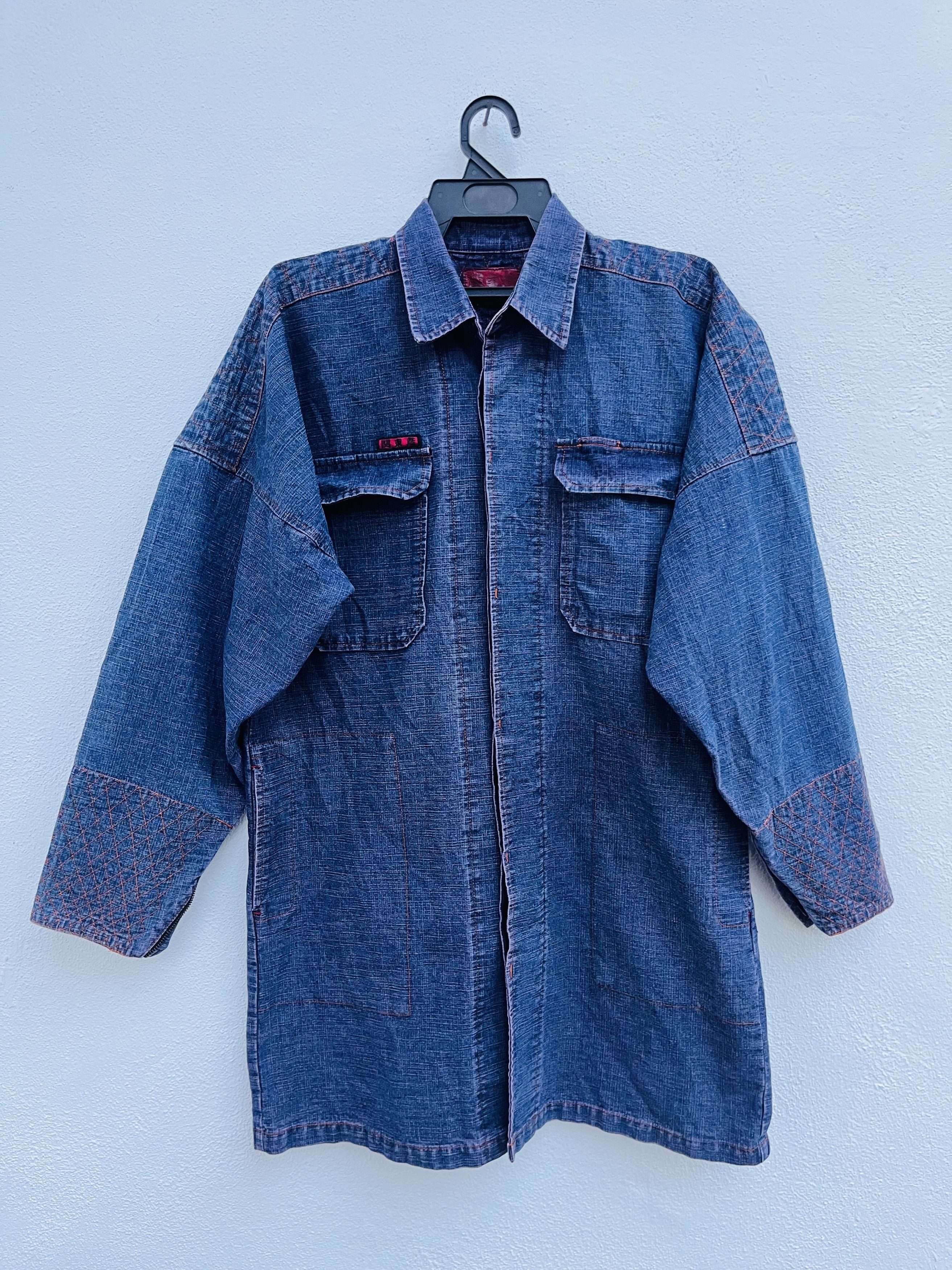 Japanese Brand × Vintage Vintage Uniform Japanese Designer Fashion Style Jacket Size US L / EU 52-54 / 3 - 1 Thumbnail