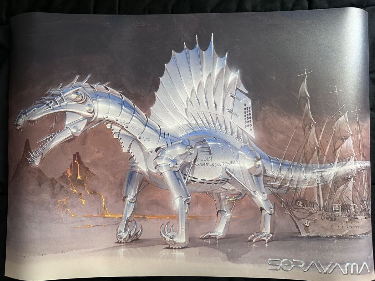 Club Sorayama Sorayama Poster Dinosaur 4 Size ONE SIZE - 1 Thumbnail