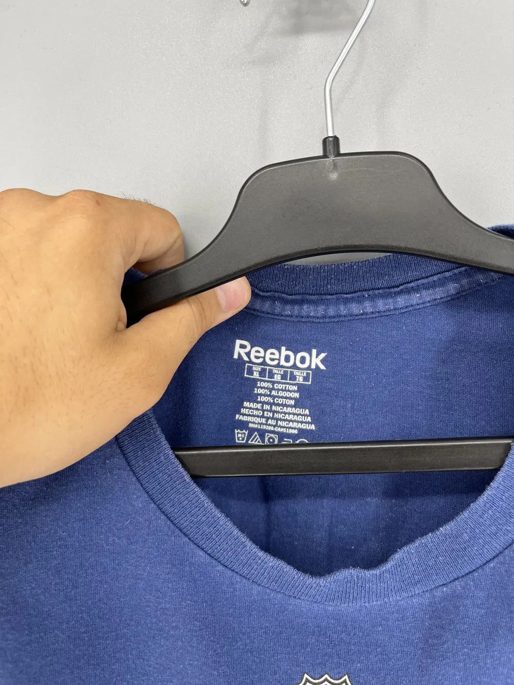 Reebok Reebok NHL T SHIRT Vancouver Canucks Henrik Sedin Size US XL / EU 56 / 4 - 8 Thumbnail