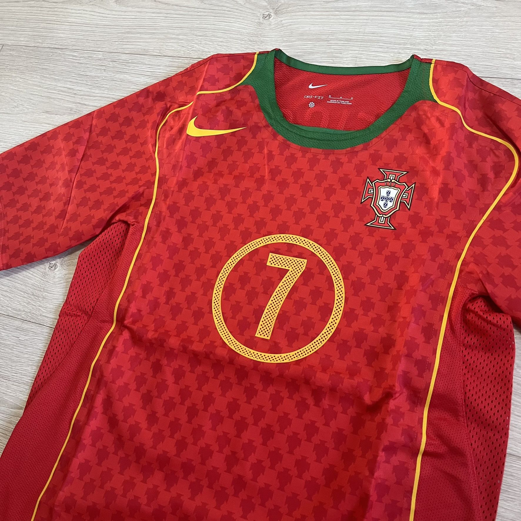 Nike 2004 Portugal Re-Issue Figo 7 Tee