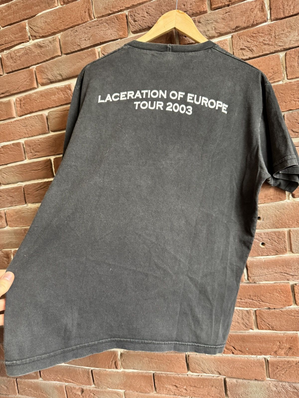 Band Tees Rare 2003 Necroterio Brasil Death Metal Band Tee L Black 00s Size US L / EU 52-54 / 3 - 8 Thumbnail