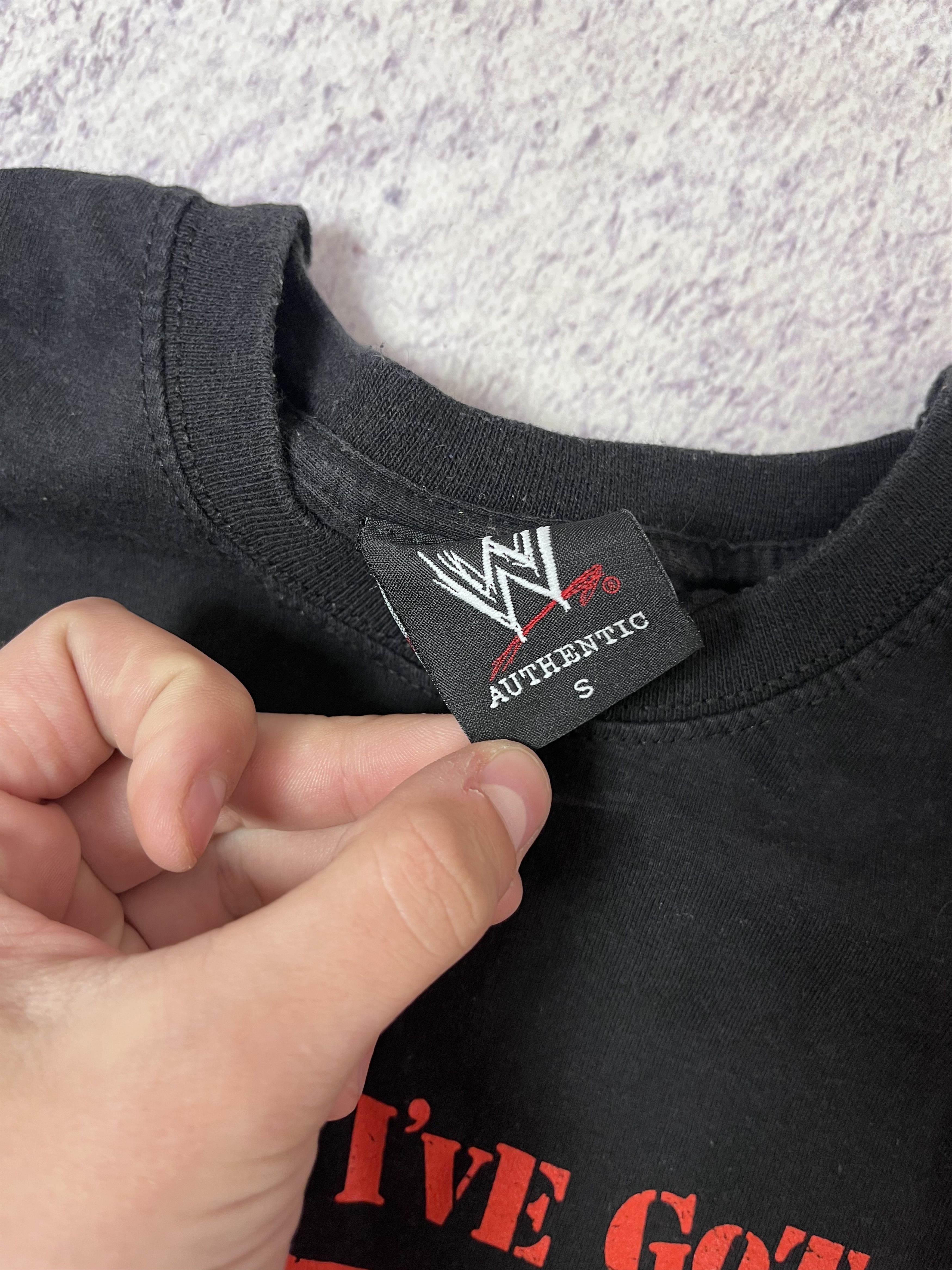 WWE Mens t-shirt WWE Bad News size S Size US S / EU 44-46 / 1 - 11 Thumbnail