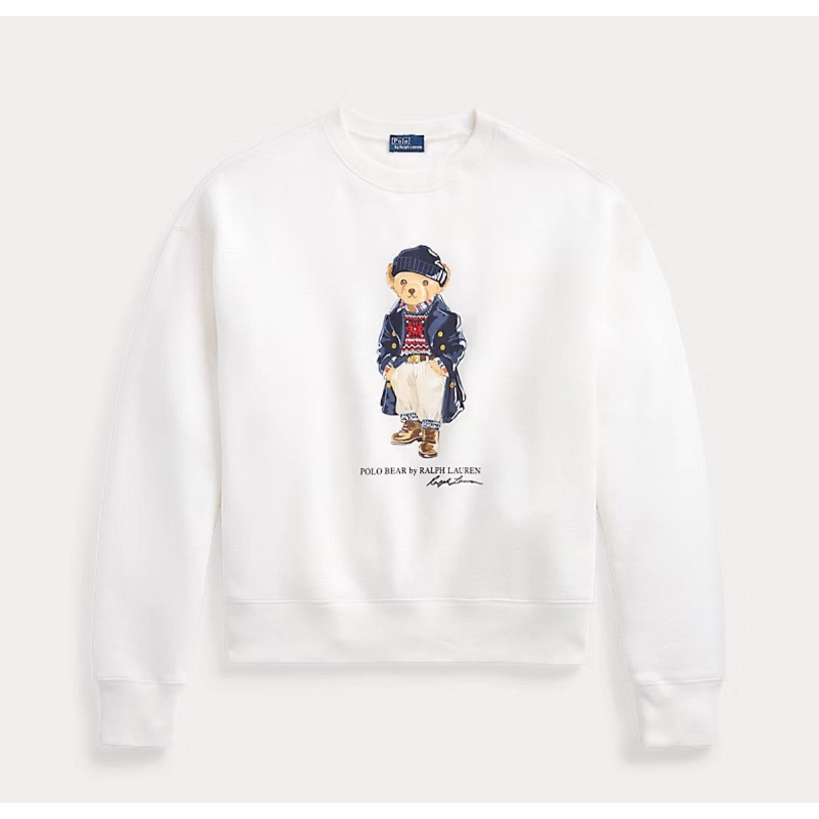 Polo Ralph Lauren NWT Ralph Lauren Women Polo Bear Fleece Sweatshirt SMALL Size US S / EU 44-46 / 1 - 8 Thumbnail