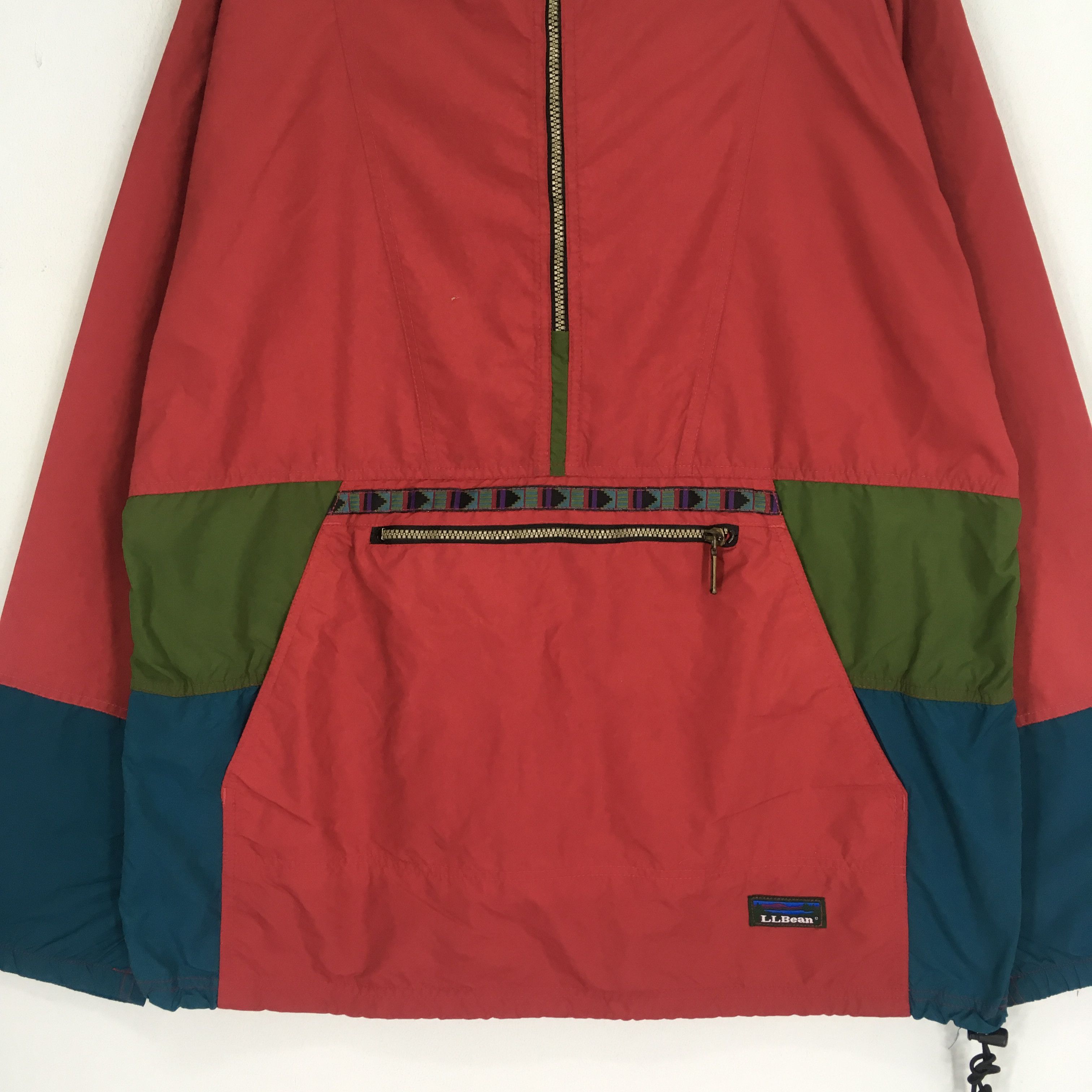 L.L. Bean Vintage 90s L.L Bean Sportswear Usa Anorak Jacket Size US L / EU 52-54 / 3 - 4 Thumbnail