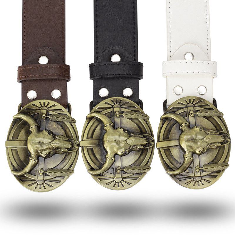 Designer Rare Vintage Belt Riveted Belts Menswear Accessories Size ONE SIZE - 3 Thumbnail