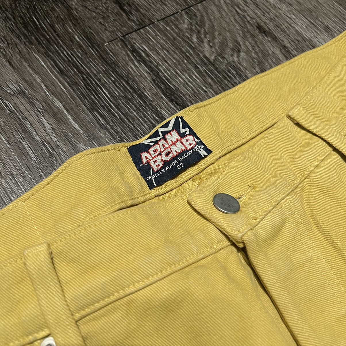 The Hundreds The HUNDREDS Yellow Baggy Denim Size US 32 / EU 48 - 3 Thumbnail