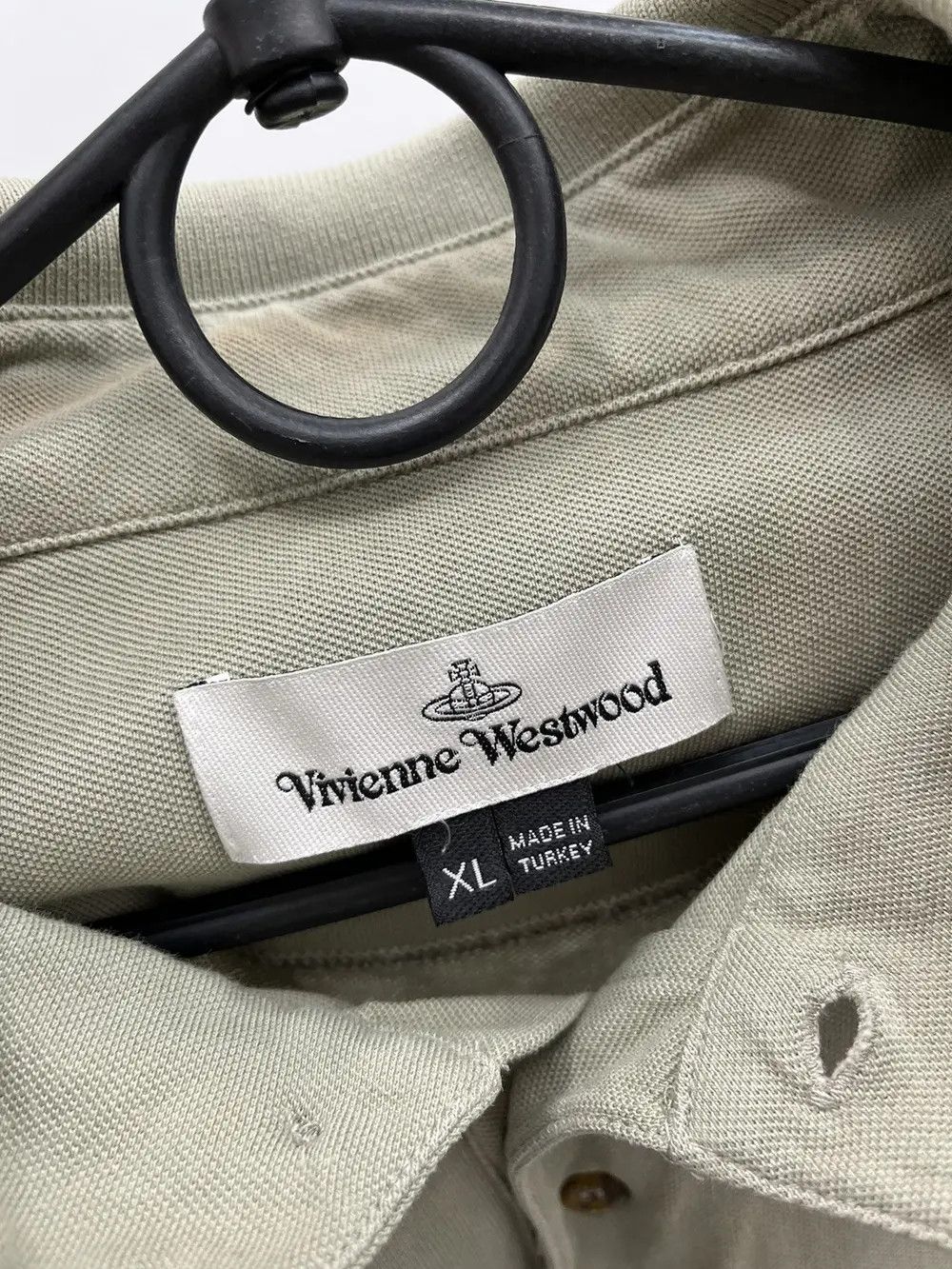 Vivienne Westwood Vivienne Westwood Orb Logo Polo Shirt Size US XL / EU 56 / 4 - 5 Thumbnail
