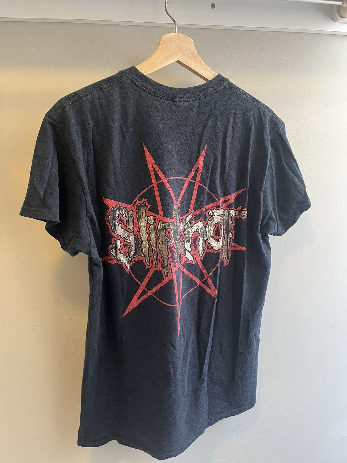 Slipknot Men's Blocks T-Shirt – Black, Large, Official Band Merch