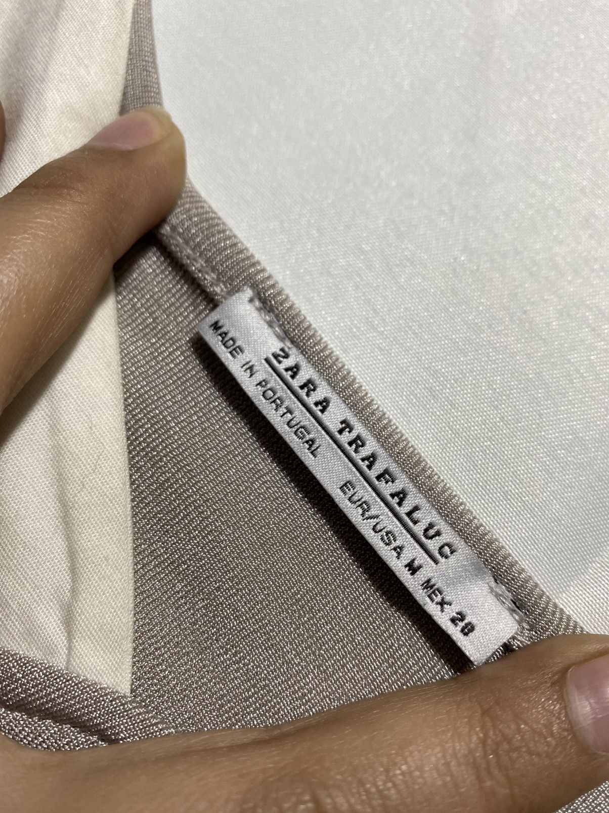 Vintage × Zara ZARA TRAFALUC pleated tanktop Size M / US 6-8 / IT 42-44 - 2 Thumbnail