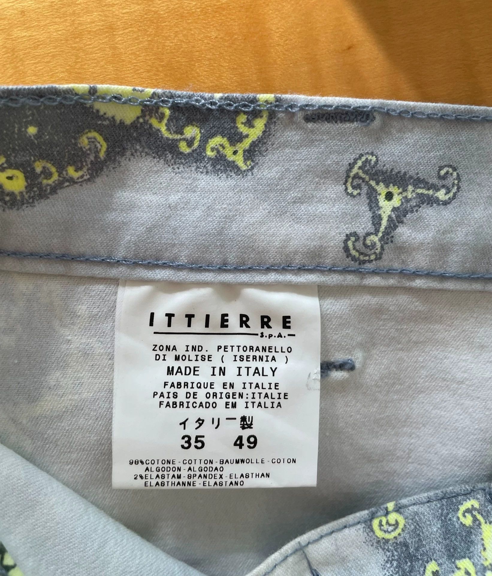 Versace Jeans Couture Versace Jeans Couture Men's Printed Trousers Size US 35 - 5 Thumbnail