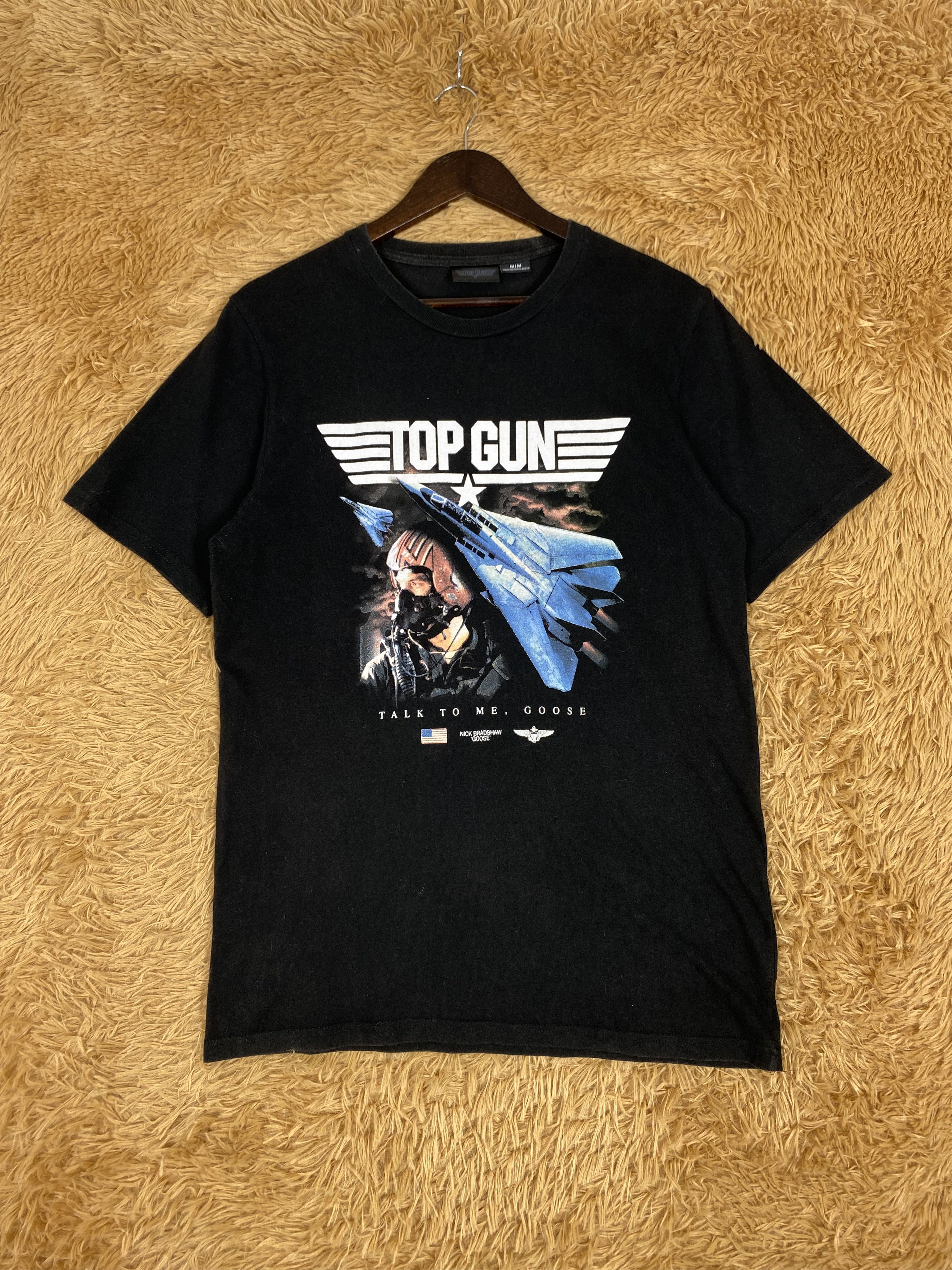 Vintage Vintage Top Gun Short Sleeve T-Shirts PT0046 Size US M / EU 48-50 / 2 - 1 Thumbnail