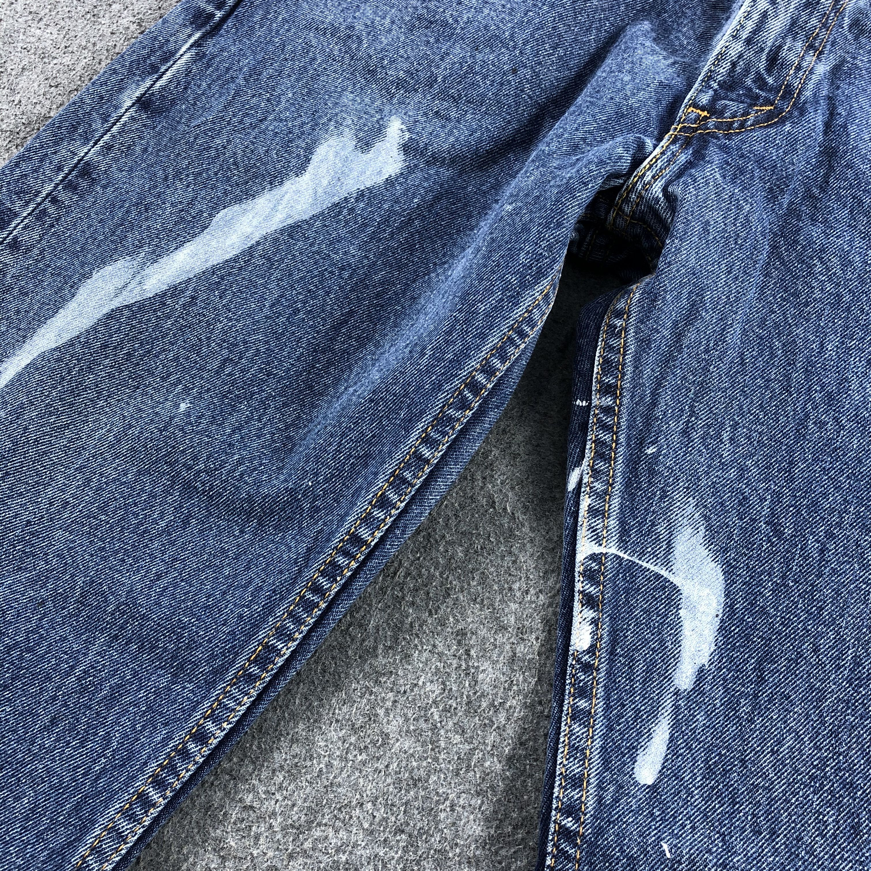 Levi's Vintage Blue Wash Levis 505 Jeans-J2147 Size US 36 / EU 52 - 7 Thumbnail