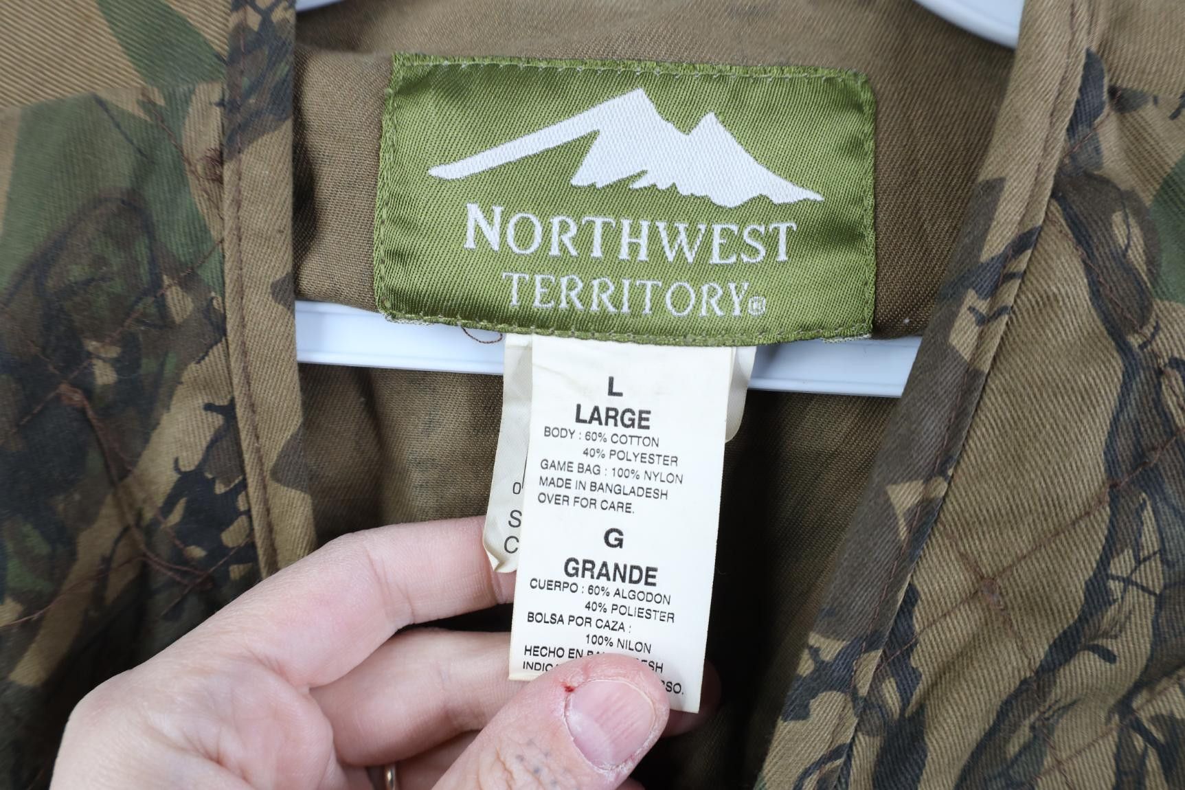 Vintage Vintage 90s Y2K Streetwear Camouflage Hunting Vest Jacket Size US L / EU 52-54 / 3 - 7 Thumbnail