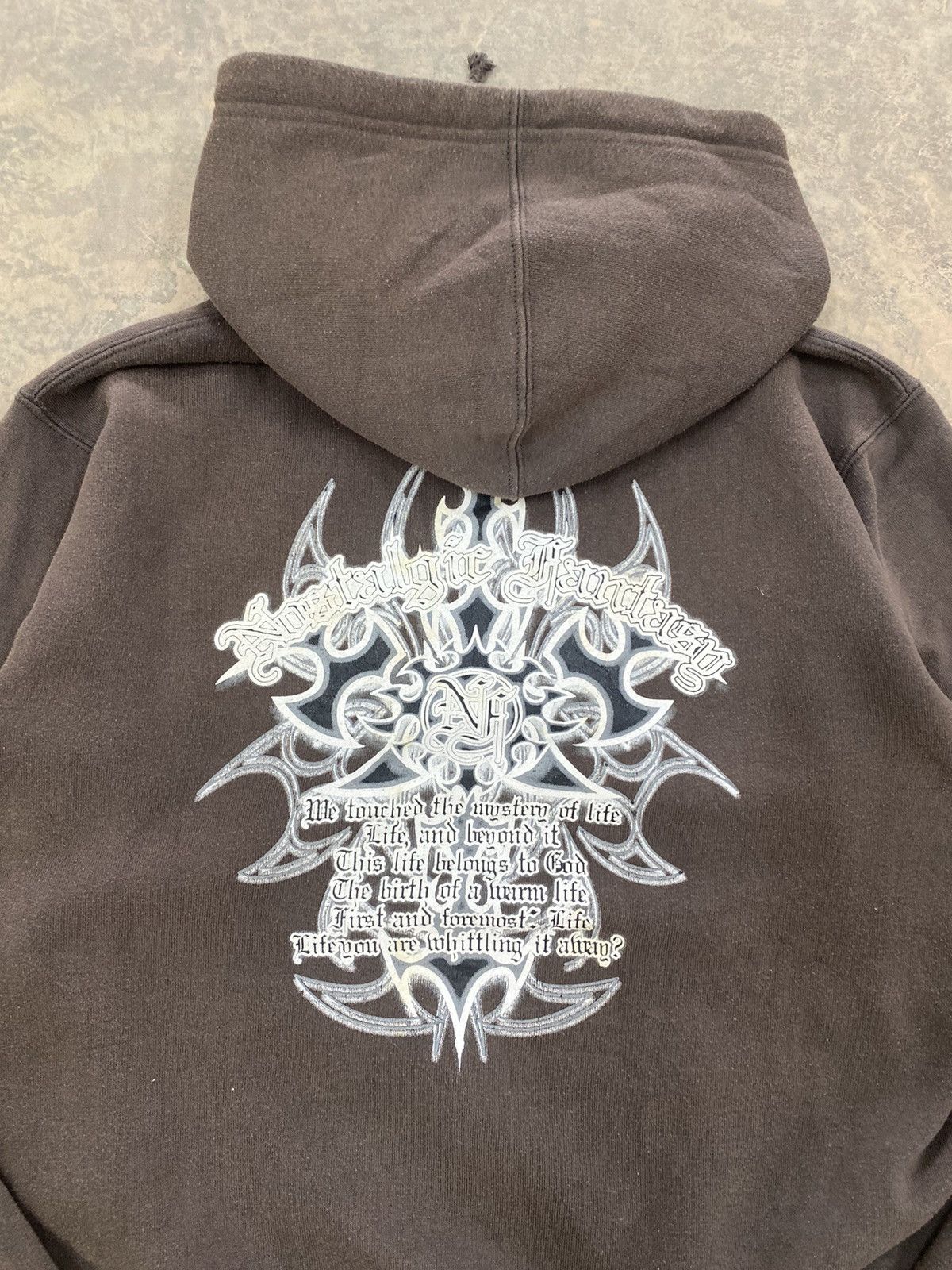 Japanese Brand × Le Grande Bleu (L.G.B.) × Vintage VINTAGE Y2K HOODIE PUNK GRUNGE LGB Size US S / EU 44-46 / 1 - 6 Thumbnail