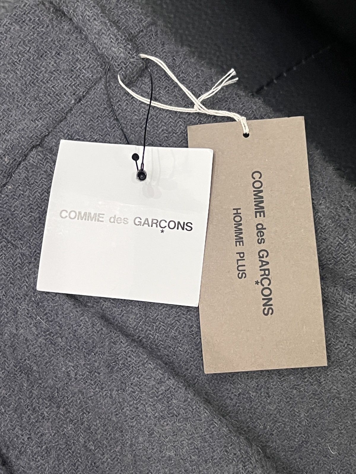 Comme des Garcons Homme Plus Comme des Garçons Homme Plus FW22 Runway Felted Pleated Wool Size US 34 / EU 50 - 12 Thumbnail