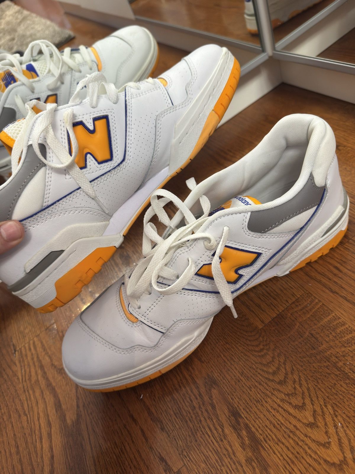 New Balance New Balance 550 Laker Pack Size US 11.5 / EU 44-45 - 4 Thumbnail