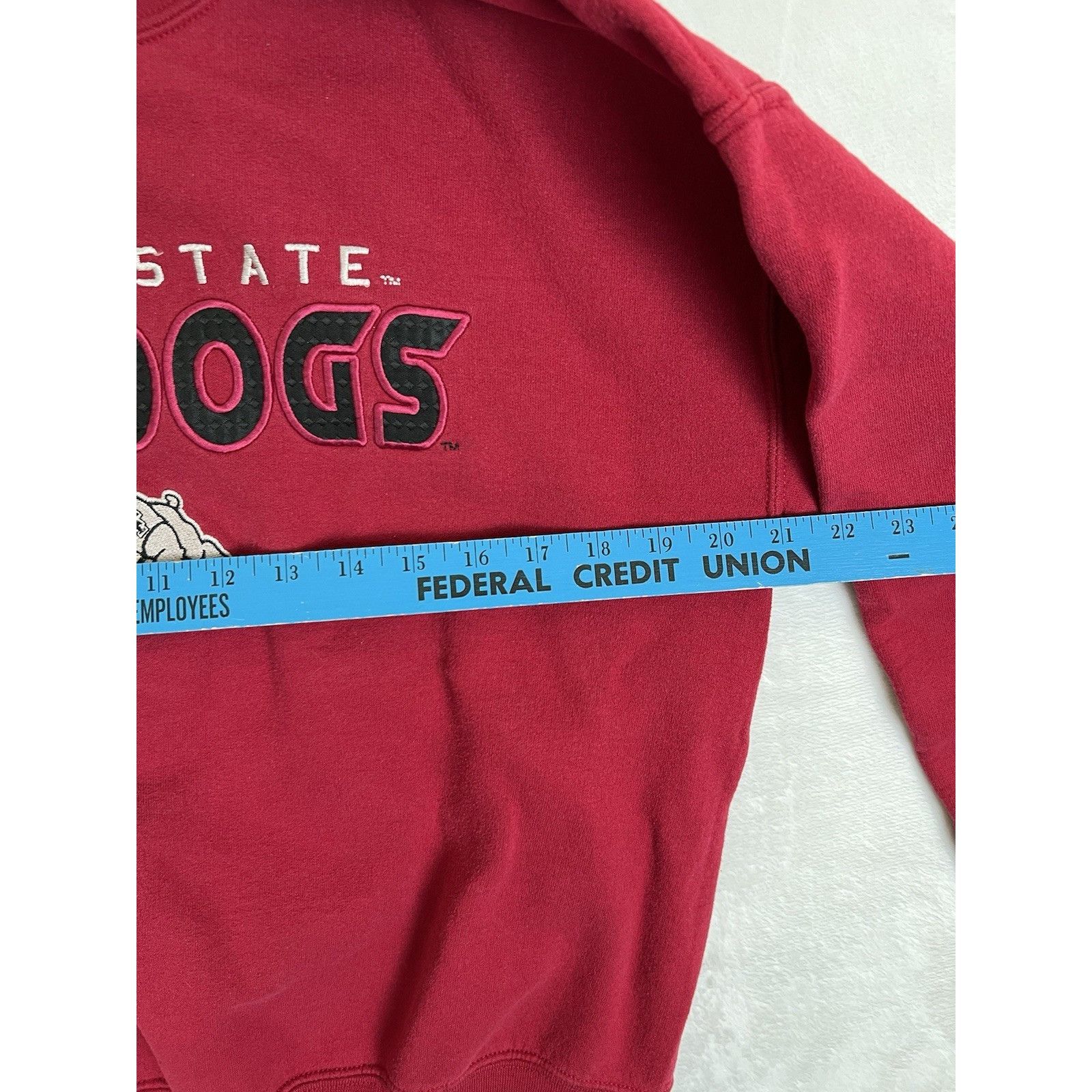 Gildan Vintage Fresno State Bulldogs Crewneck Sweatshirt Size Mediu Size US M / EU 48-50 / 2 - 2 Thumbnail