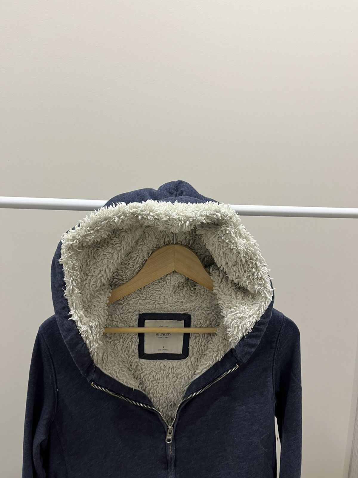If Six Was Nine Vintage Y2K Abercrombie Fur Hoodie Zip ifsix lgb style Size M / US 6-8 / IT 42-44 - 2 Thumbnail