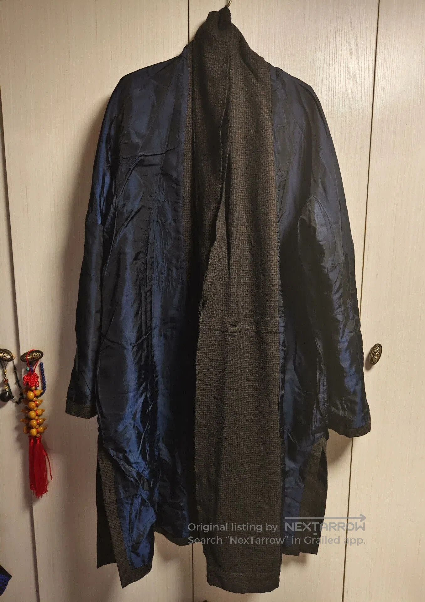 Ziggy Chen Ziggy Chen 19AW Houndstooth Robe Coat. Size US M / EU 48-50 / 2 - 8 Thumbnail
