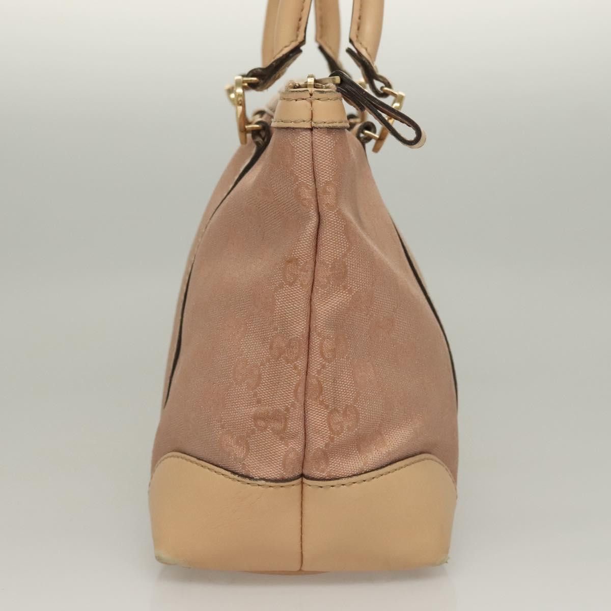 Gucci GUCCI GG Canvas Lovely Tote Bag Pink Gold Size ONE SIZE - 5 Thumbnail