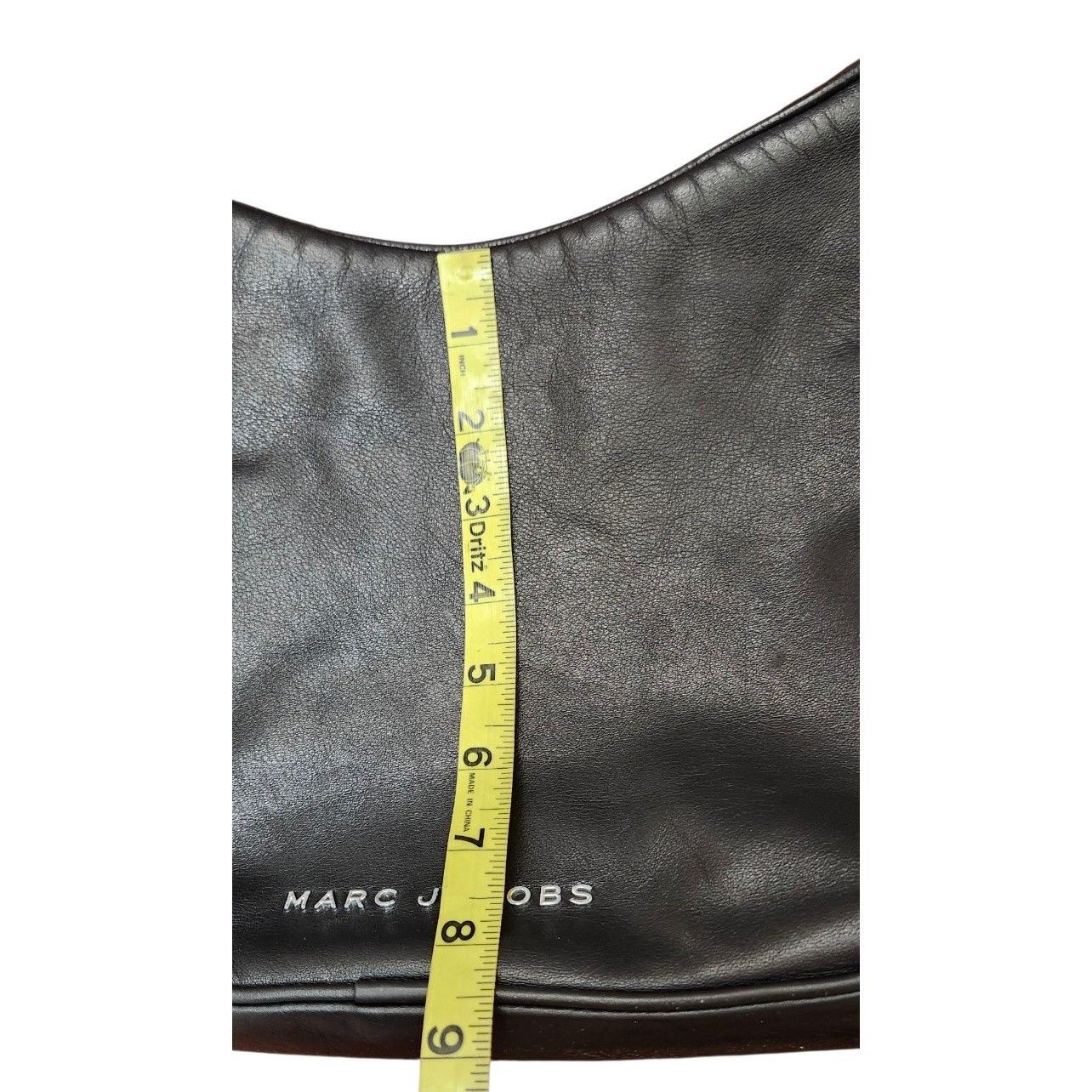 Marc Jacobs MARC JACOBS THE TEMPO LEATHER HOBO SHOULDER BAG BLACK Size ONE SIZE - 21 Thumbnail