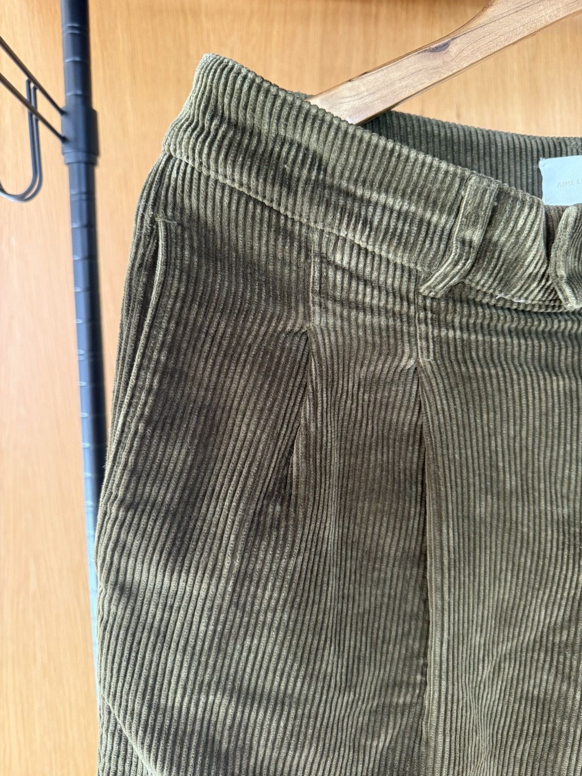 Aime Leon Dore Aime leon dore - double pleated corduroy pants - size M Size US 33 - 4 Thumbnail