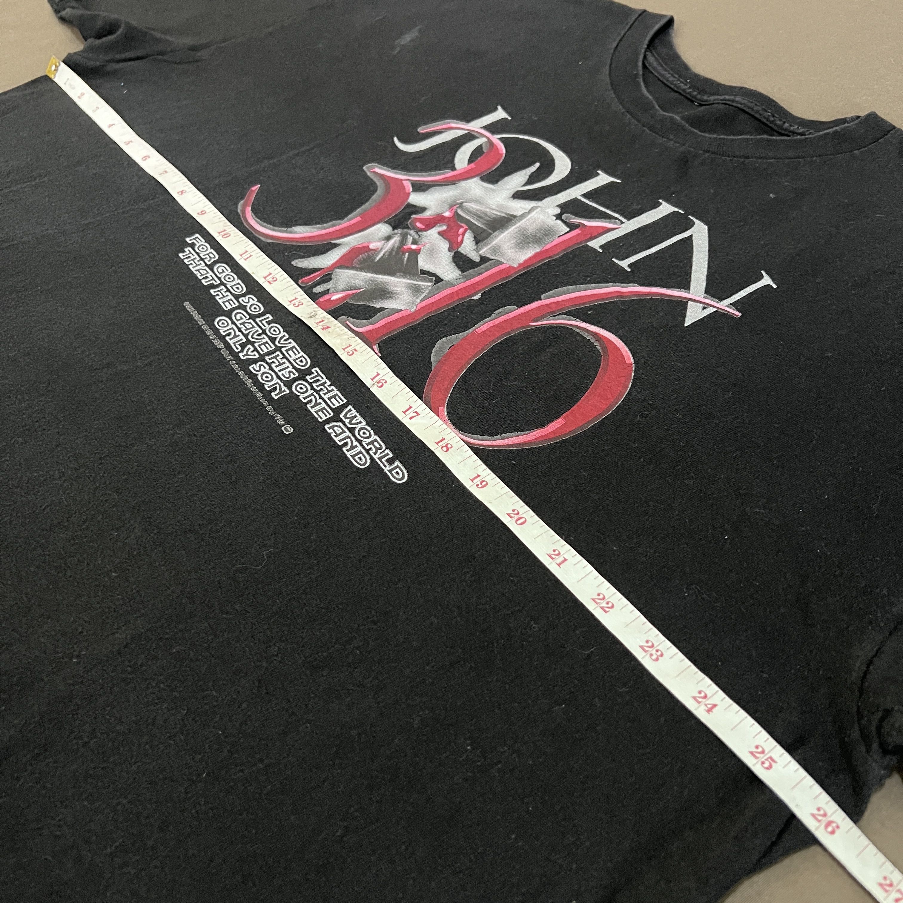 Vintage Vintage Y2K Bible Holy God Jesus Tee 2XL Living Epistles Size US XXL / EU 58 / 5 - 8 Thumbnail